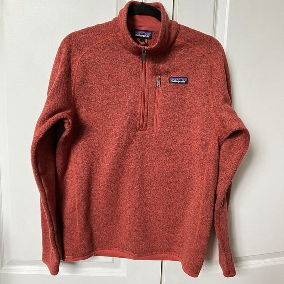 Patagonia Better Sweater Red Half Zip Size Small - Picture 4 of 8